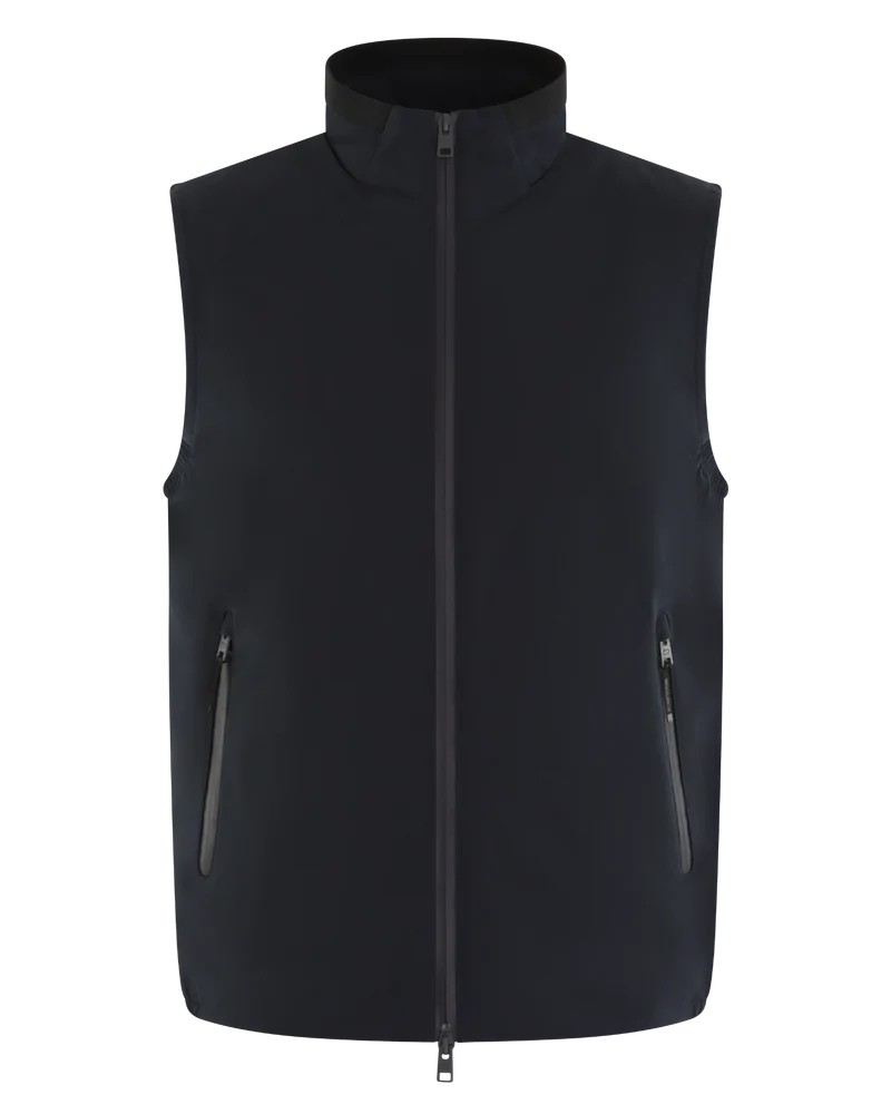Heren Two Layers Sailing Vest Blauw