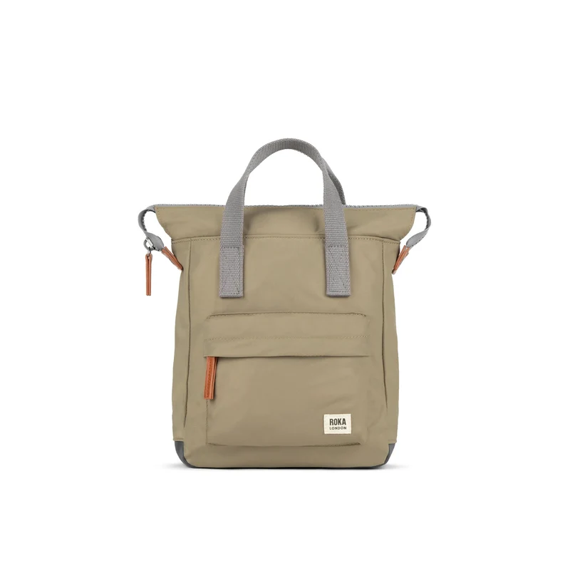 ROKA Bantry B Taupe Kleine Tas van Gerecycled Nylon