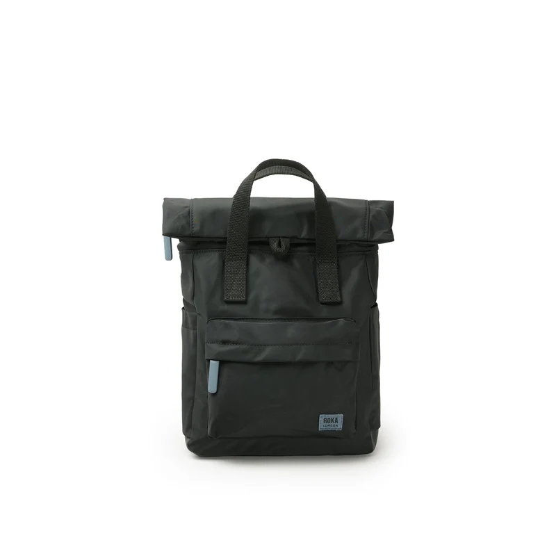 ROKA Helemaal zwart Canfield B Airforce Kleine Tas van Gerecycled Nylon