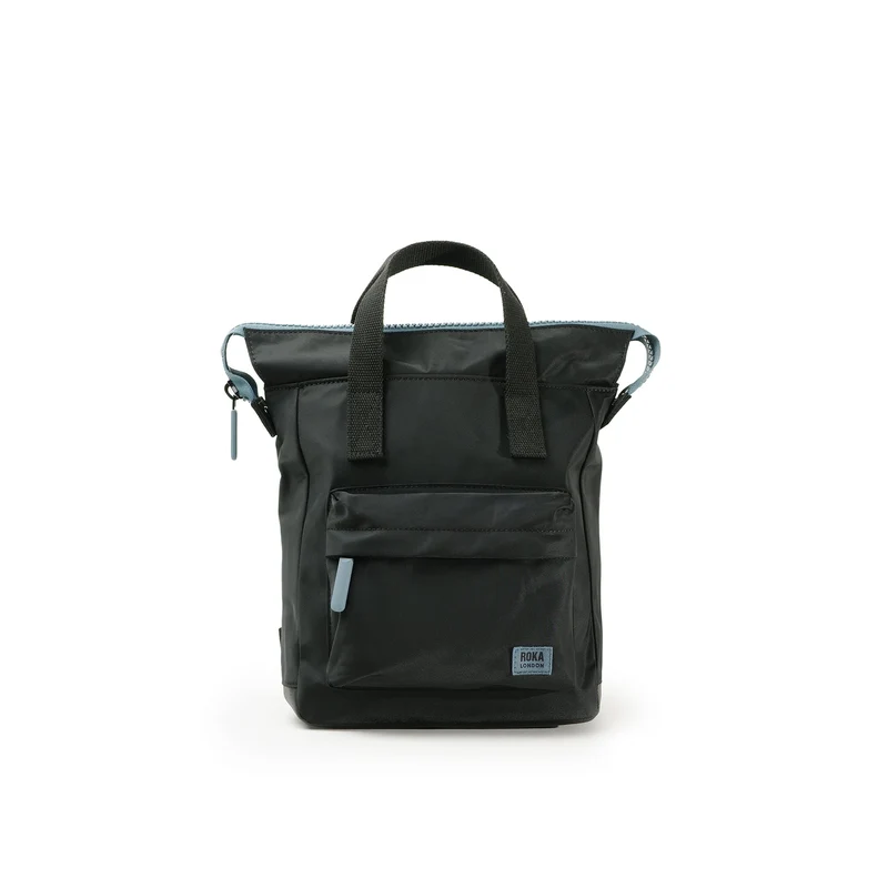 ROKA Helemaal zwart Bantry B Airforce Kleine Tas van Gerecycled Nylon