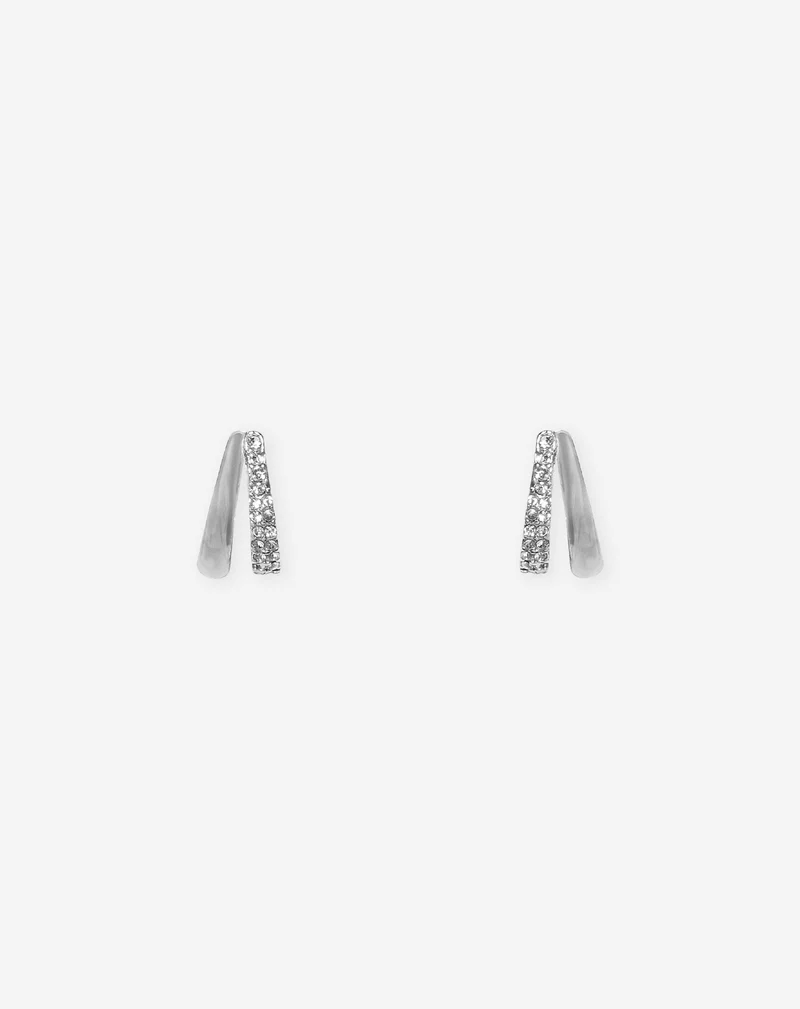 SMALL TWIN TEARDROP EARRINGS