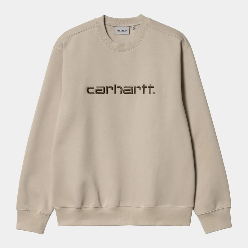 Carhartt WIP HEREN Carhartt WIP Sweattop - Muur / Cipres