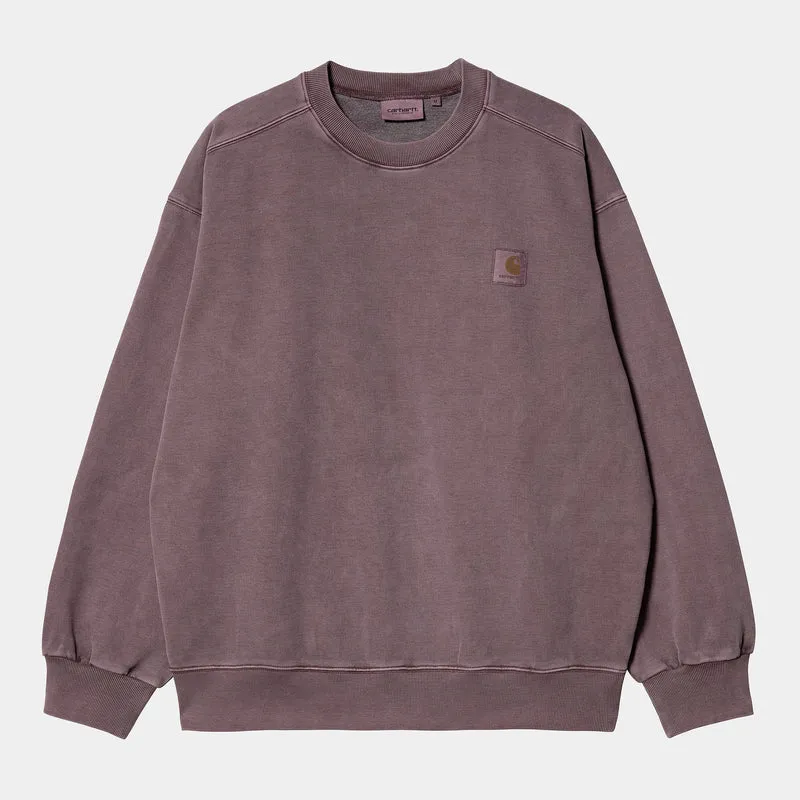 Carhartt WIP Vista sweattop voor heren - donker pruim