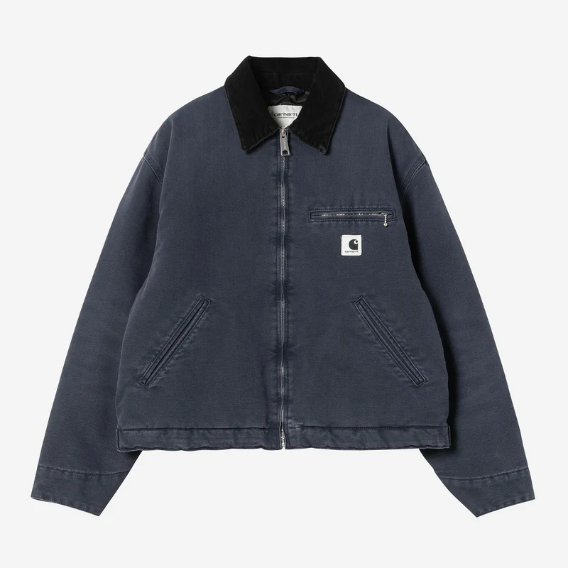 Carhartt WIP DAMES OG Detroit Jas | Donkerblauw / Zwarte steen