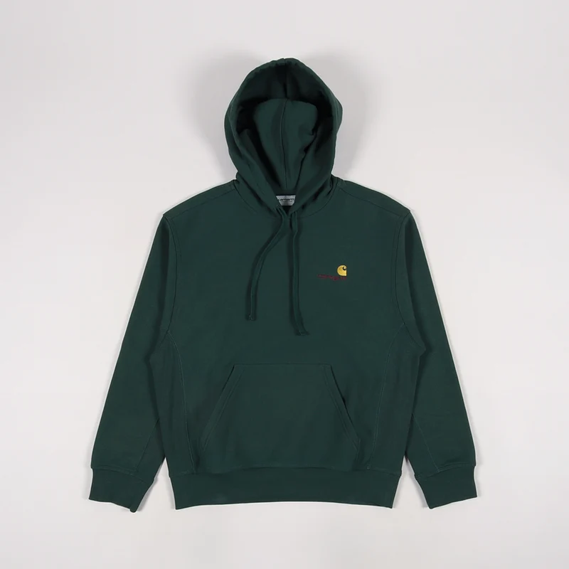 Carhartt WIP Heren Grove Script Hoodie - Groen