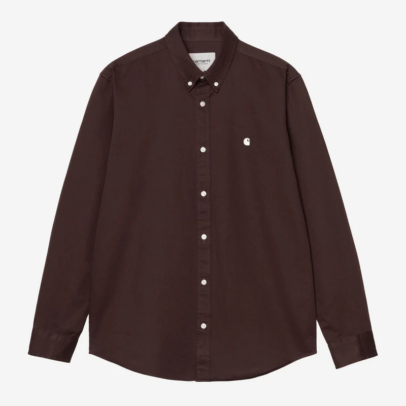 Carhartt WIP Madison-shirt voor heren | Palissander