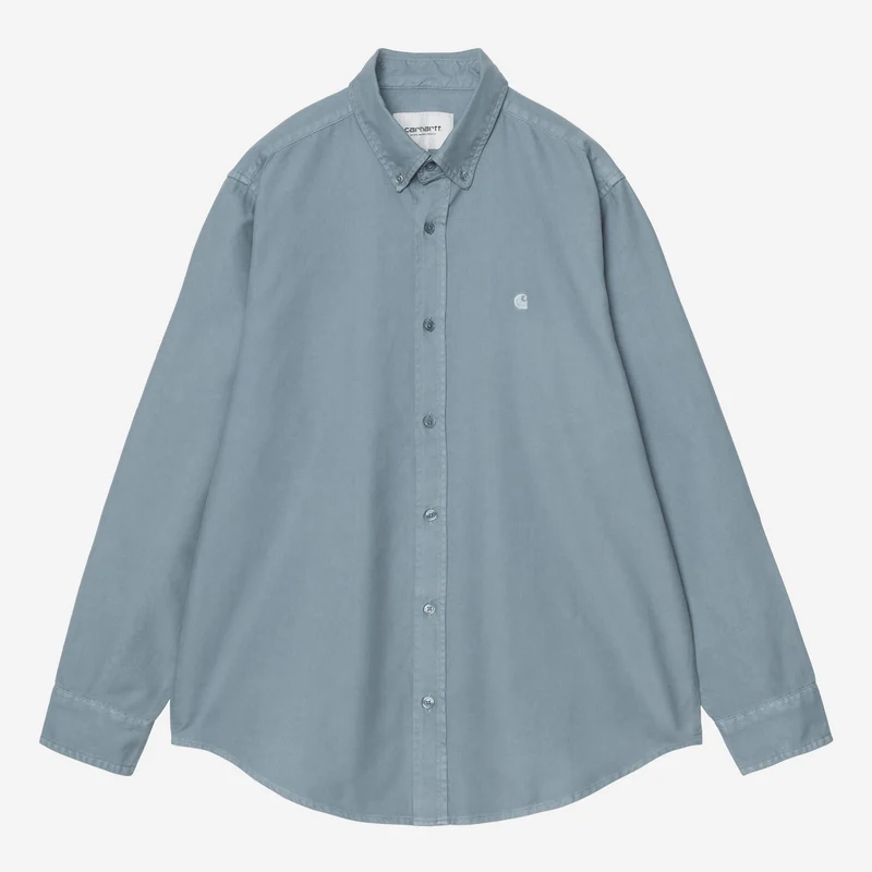 Carhartt WIP Bolton overhemd voor heren | Fluweelblauw