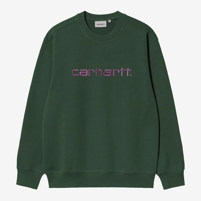 Carhartt WIP HEREN Carhartt Sweatshirt | Plataan / Phlox