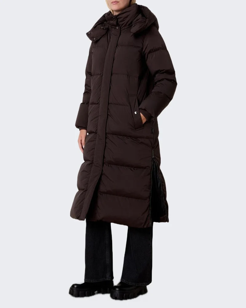 Woolrich Dames Kelly Long Parka Bruin