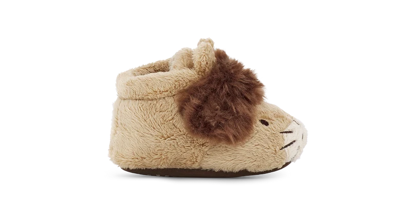 UGG Baby Bixbee Lion Stuffie Slippers - Zandchocolade