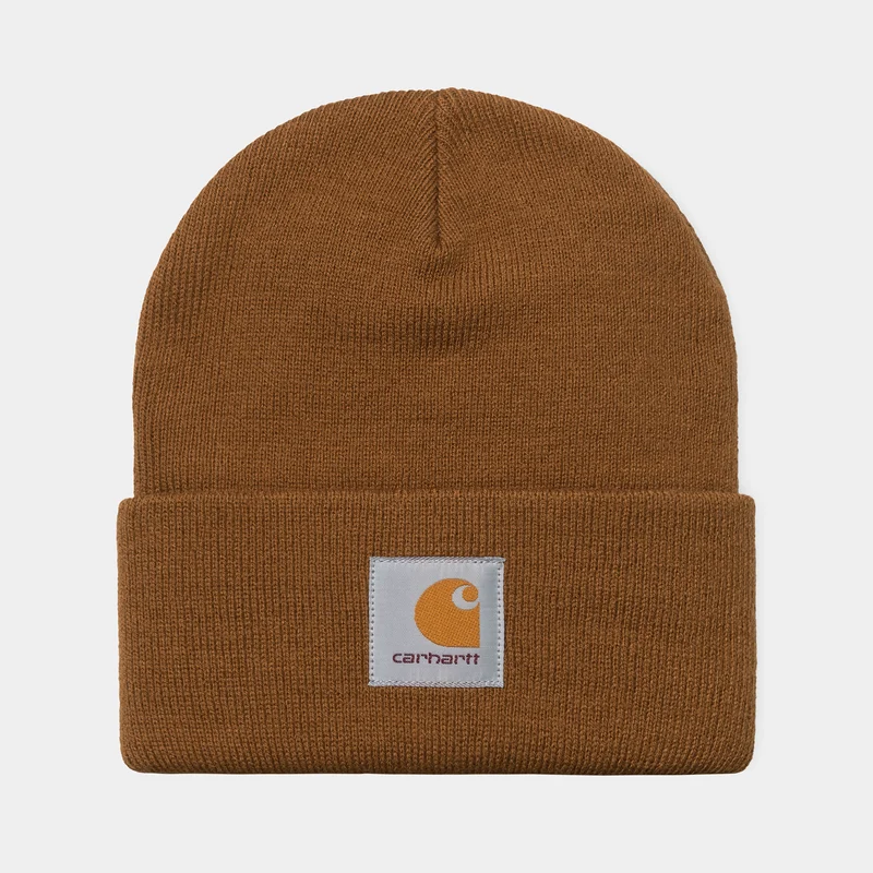 Carhartt WIP Unisex korte horlogehoed - Hamilton bruin