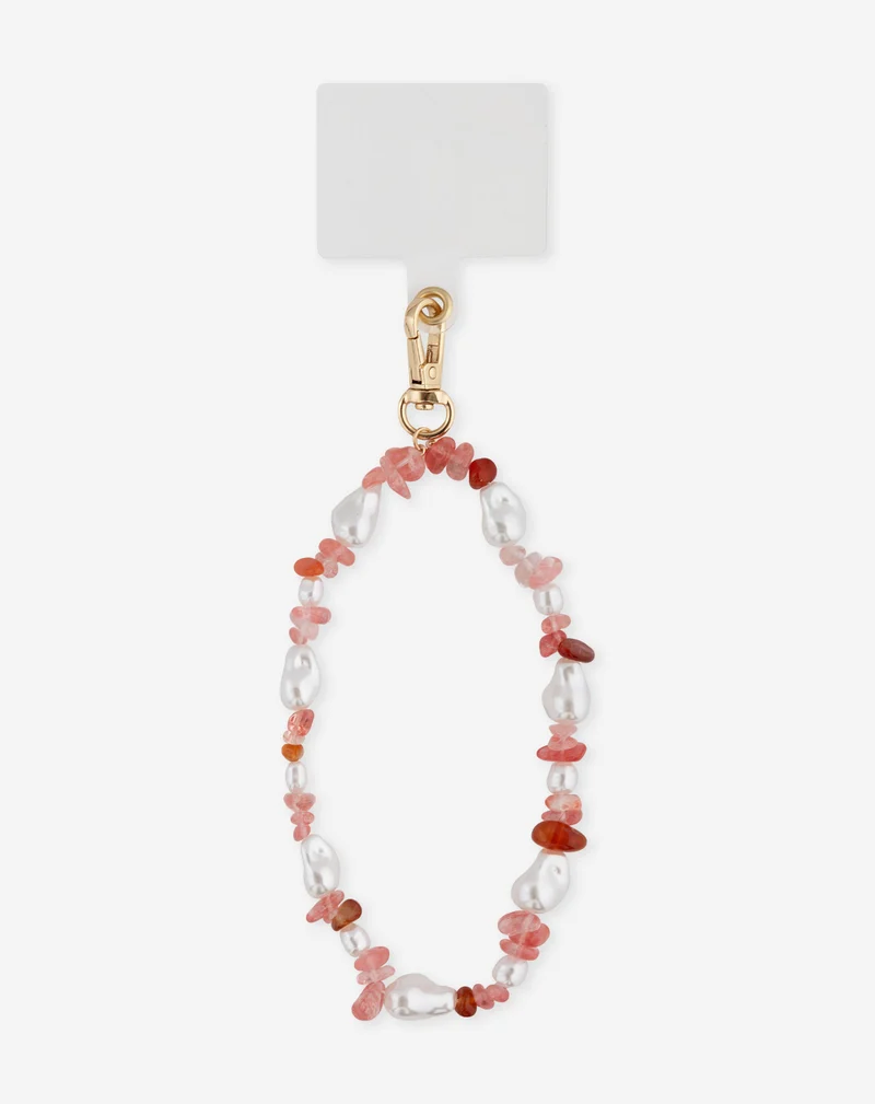 SUMMER BEADS TELEPHONE CORD ROZE