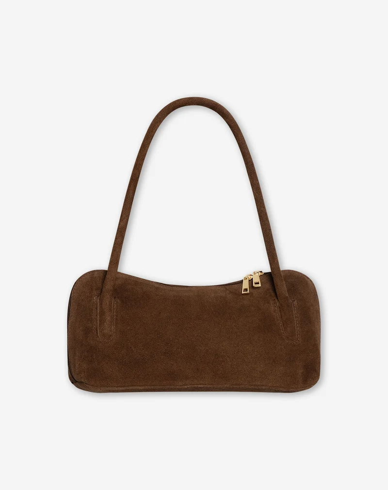 BLAIR SUEDE BAG BRUIN