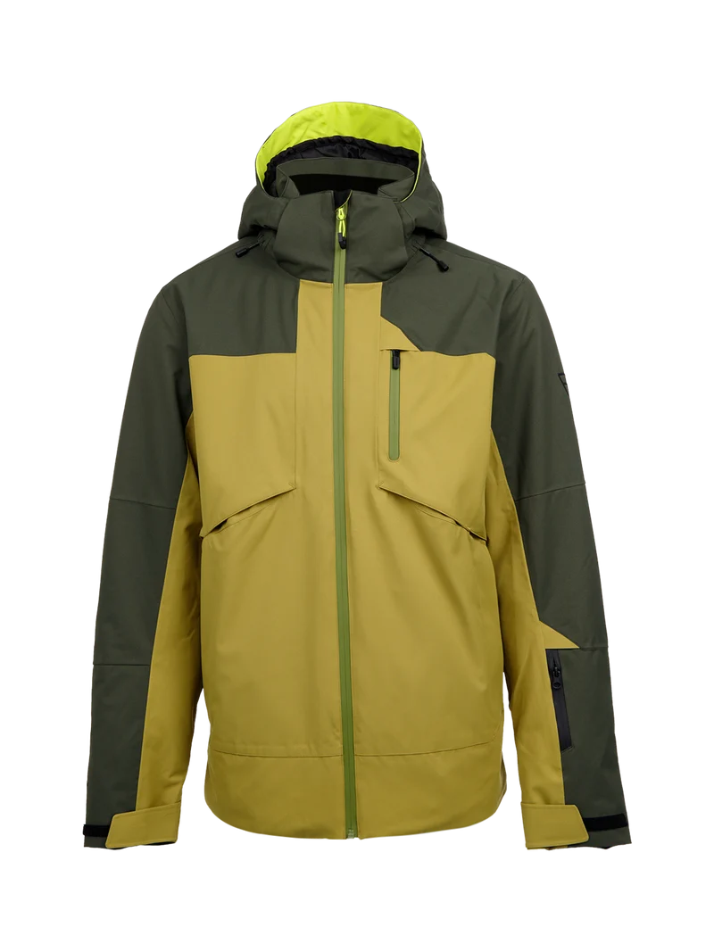 Kanisher Men Snow Jacket | Dark Moss
