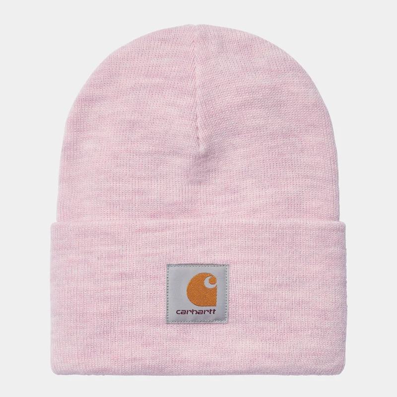 Carhartt WIP Unisex acryl horlogehoed - Pale Quartz Heather