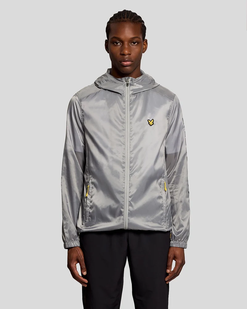 Lyle & Scott Lichtgewicht trainingsjack voor heren | Ultiem grijs