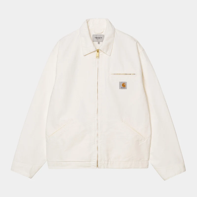 Carhartt WIP HEREN OG Detroit Jas - Gewaxte, verouderde canvas