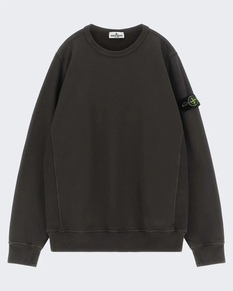 Kids Sweatshirt met ronde hals in Grijs