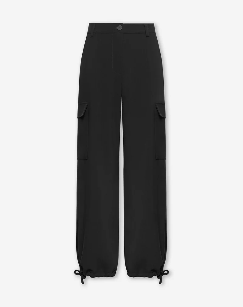 CARGO PANTALON TALL ZWART
