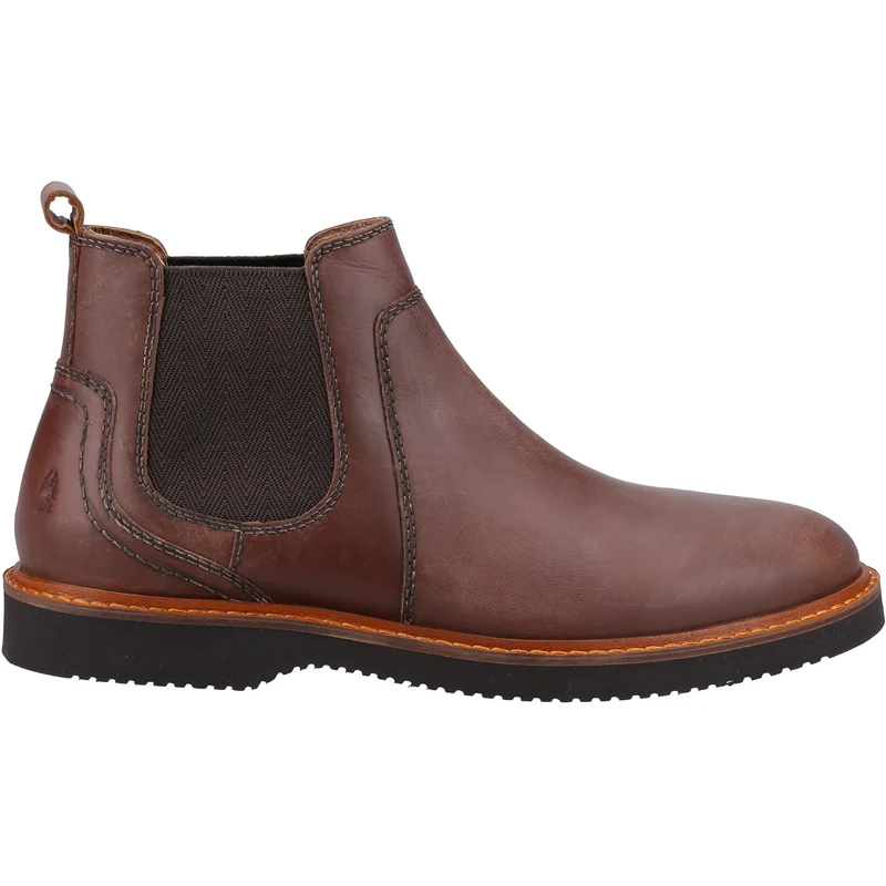 Hush Puppies Heren Warren Leather Chelsea Laarzen - Bruin
