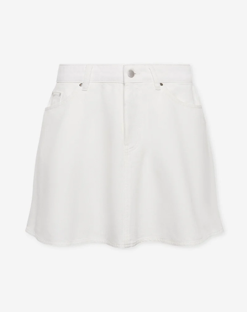 LOTTE DENIM BUTTERFLY SKIRT WIT