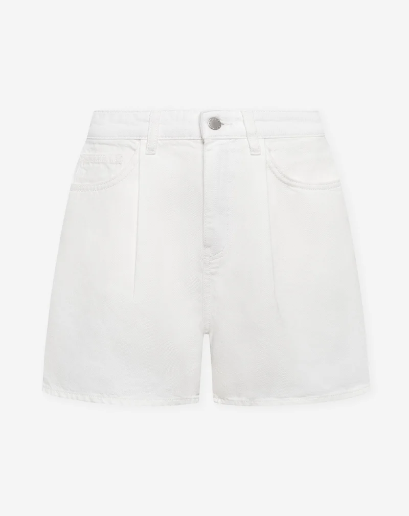 LOTTE PLEATED DENIM SHORT WIT