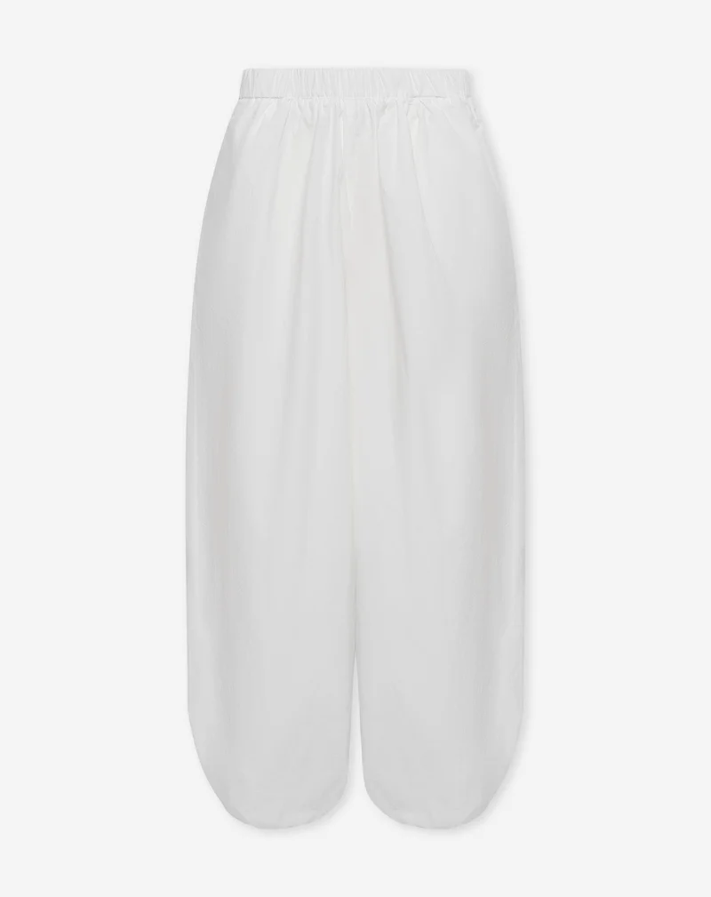 PEGGY BALLOON POPLINE PANTS WIT