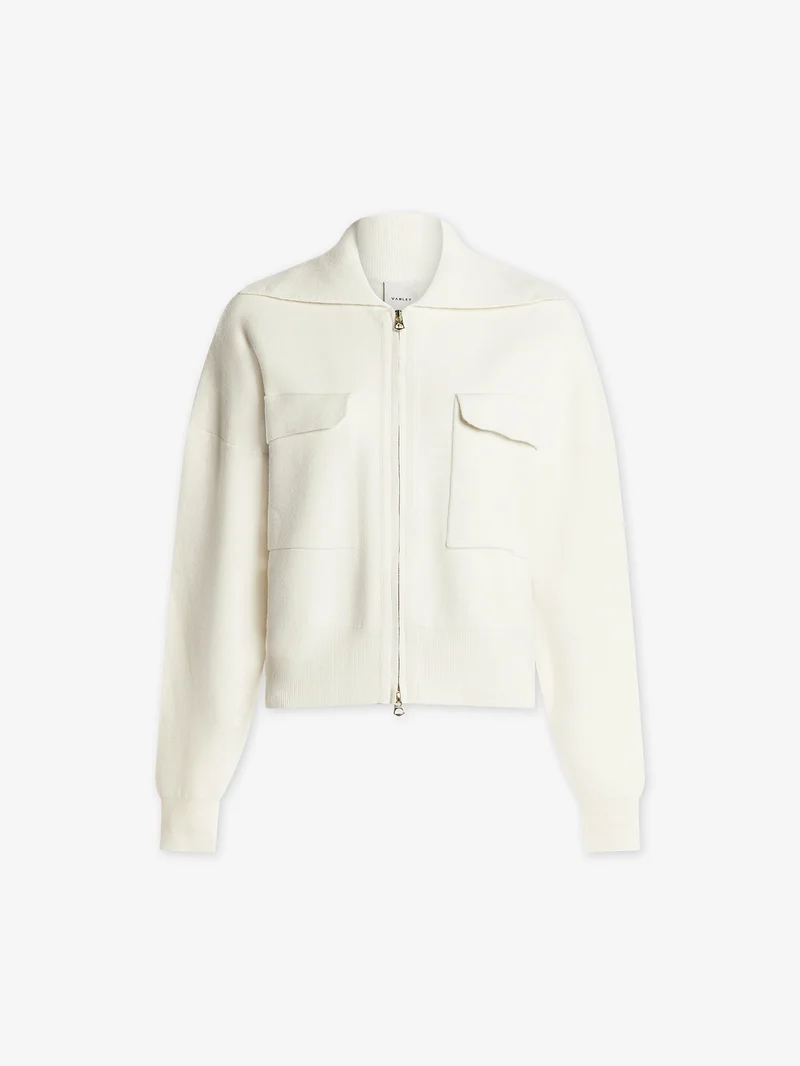 Felise Zip-Through Knit Jacket