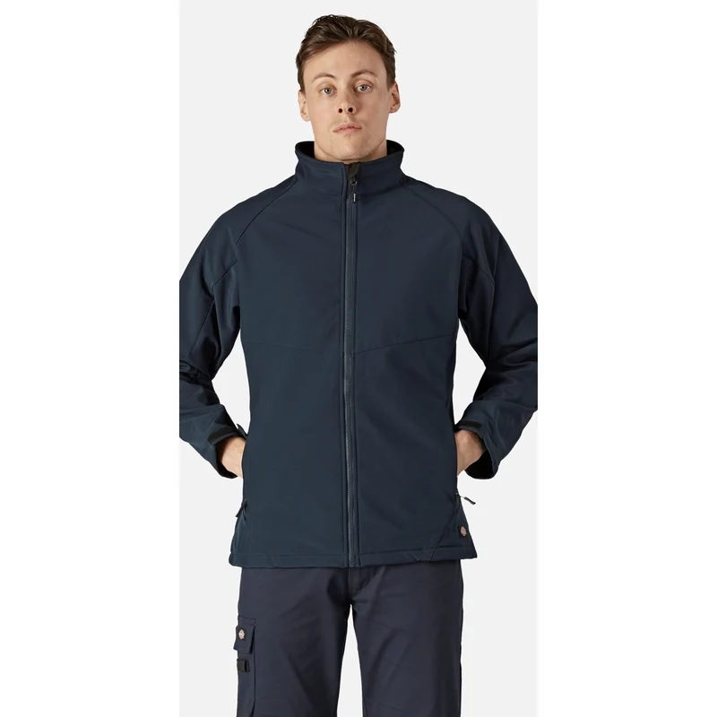 Dickies Softshell-jack voor heren - donkerblauw