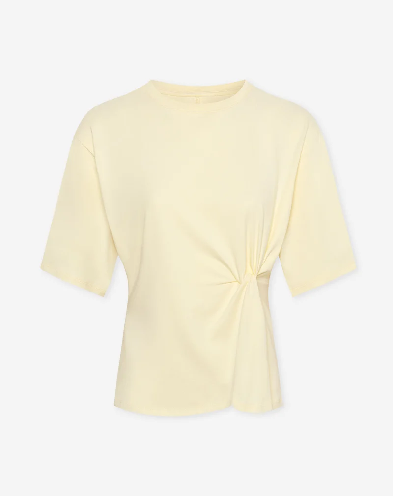 KNOTTED DETAIL SHORT SLEEVE TOP BOTERGEEL