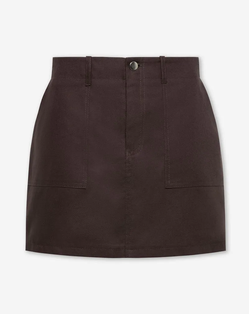 CARGO SKIRT DONKERBRUIN