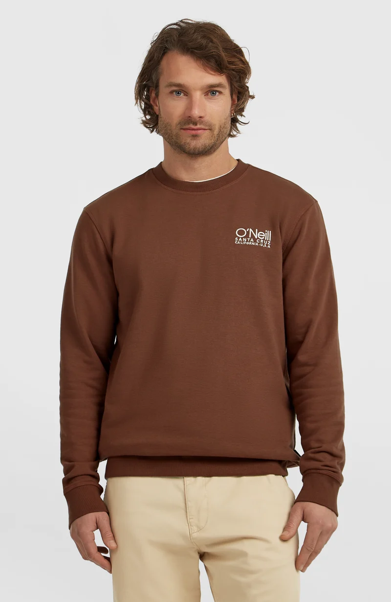 Original Cali Logo Crew sweater | Hazel Spice