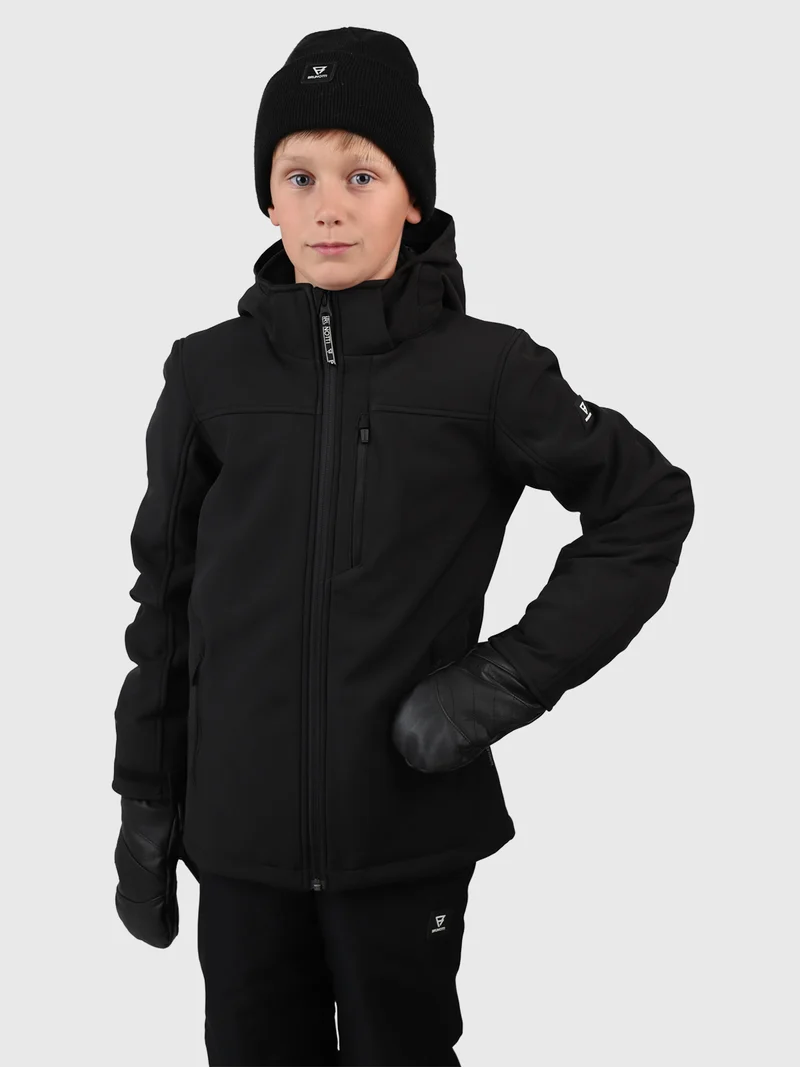 Marsaly-N Boys Softshell Jacket | Black