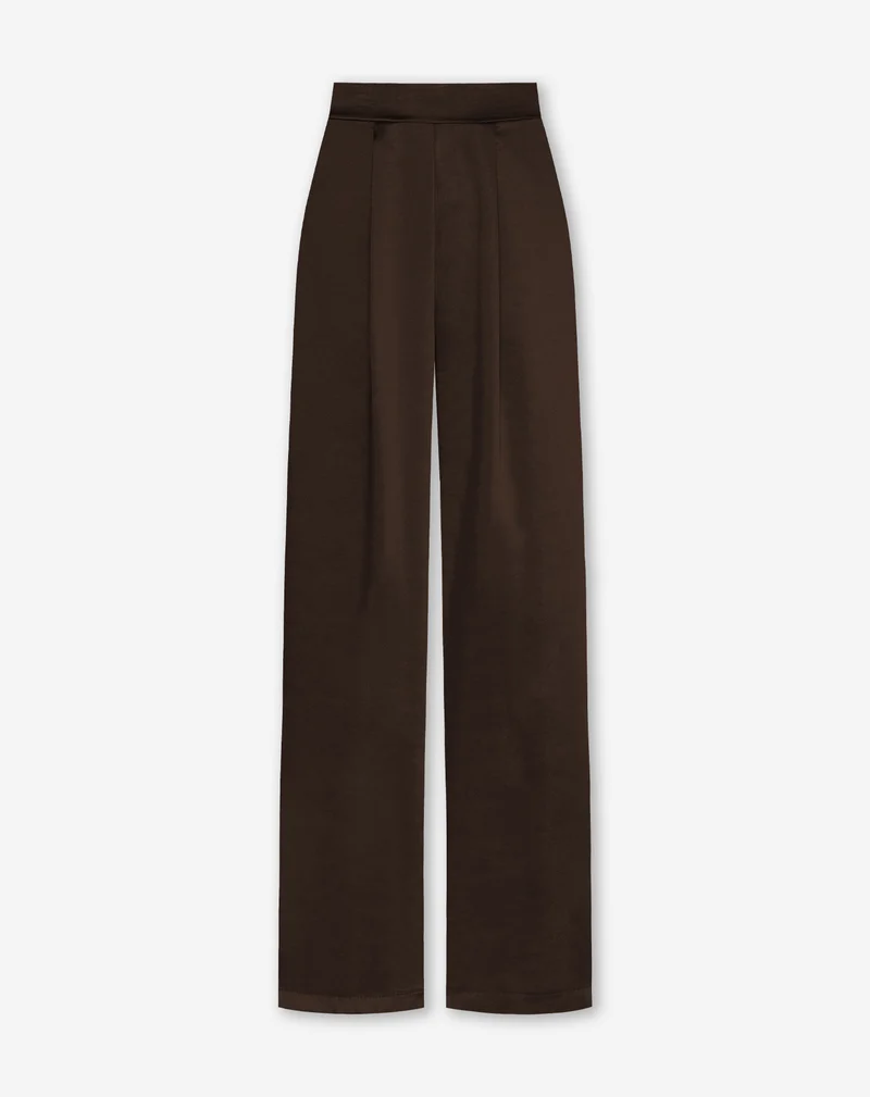 JULIE SATIN PANTALON BRUIN