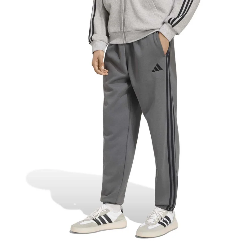 THREE STRIPES fleece joggingsbroek