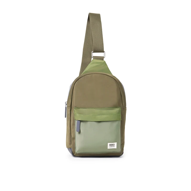ROKA Willesden Grote tas van gerecycled nylon | Militaire tinten