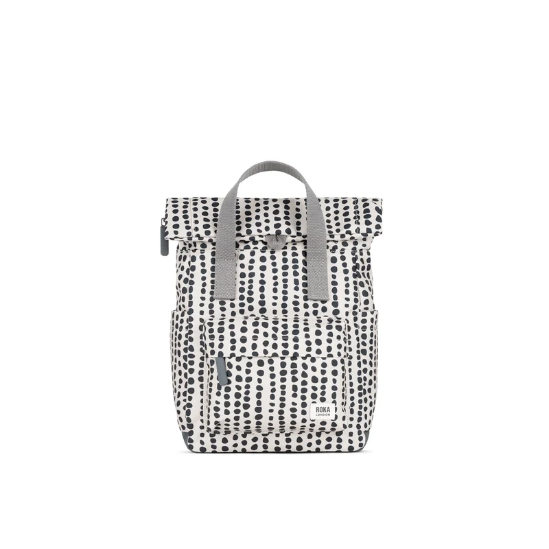 ROKA Canfield B Linear Dot Kleine Tas van Gerecycled Canvas
