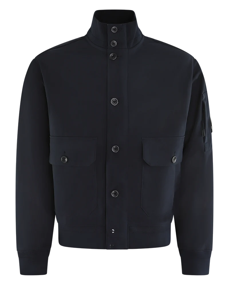 C.P.Company Heren Shell-R Bomber Jacket Blauw