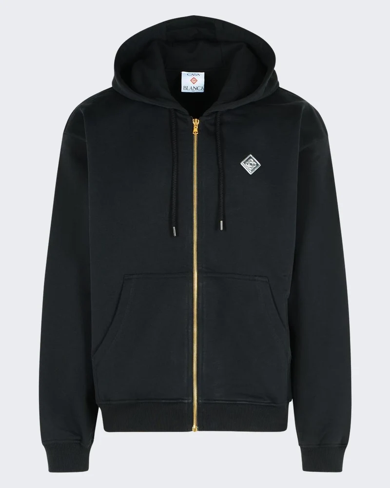 Casablanca Heren CASA CHROME FULL ZIP HOODIE