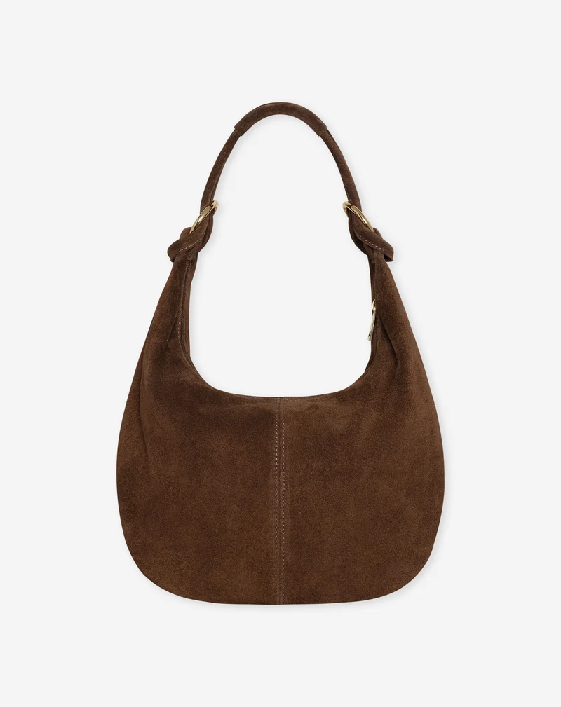 KIKI SUEDE BAG BRUIN