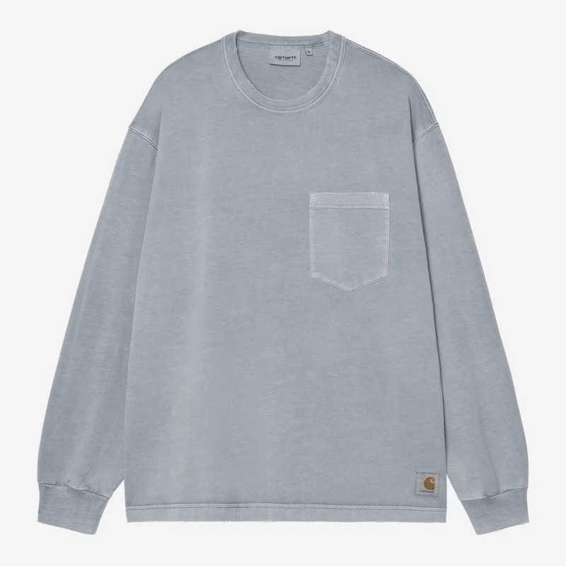 Carhartt WIP Torion T-shirt met lange mouwen voor heren | Kantoorblauw