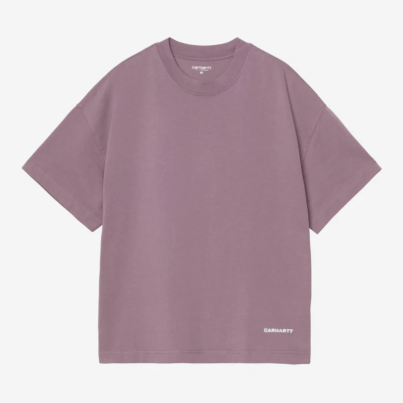 Carhartt WIP Heren Link Script T-shirt | Phlox Wit