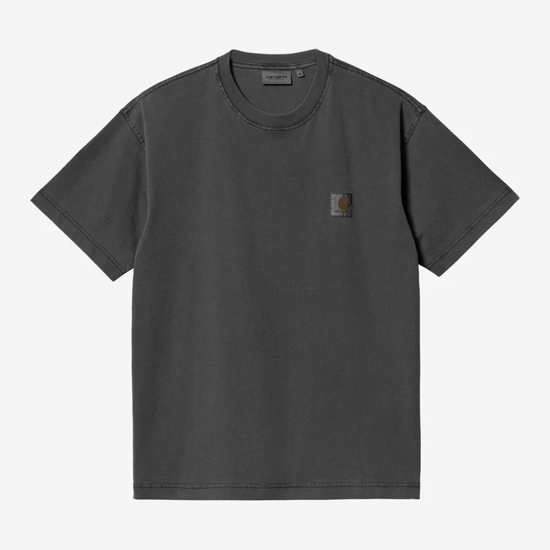 Carhartt WIP Nelson T-shirt voor heren | Zwart, geverfd