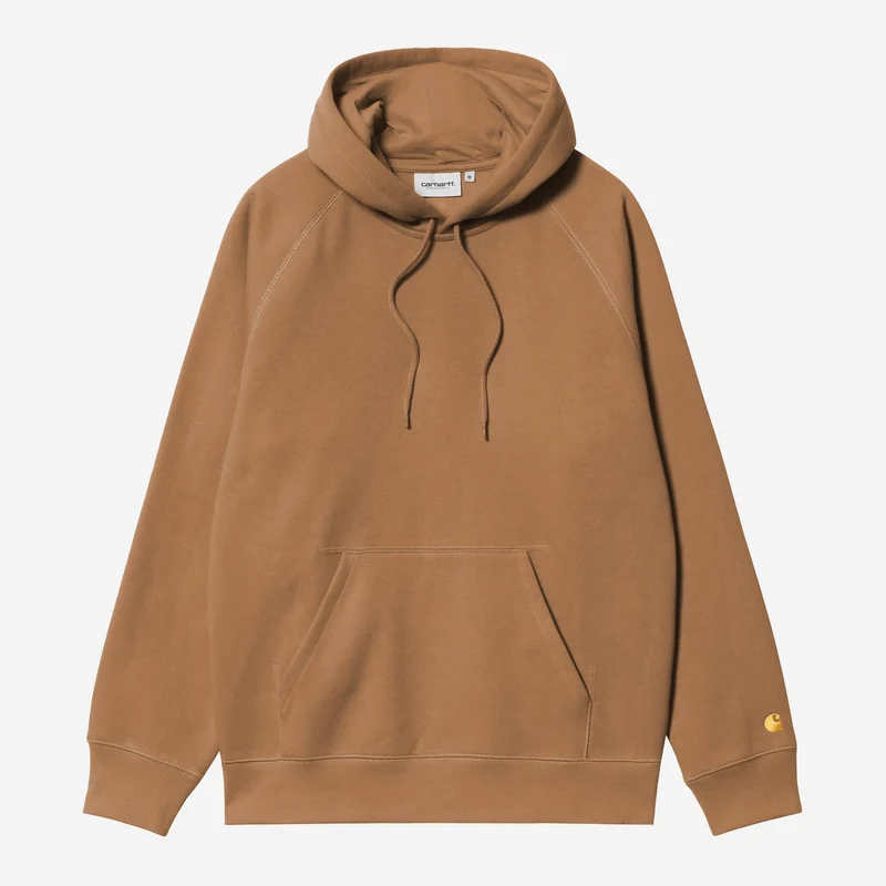 Carhartt WIP Heren Chase Hoodie | Hamilton Brown
