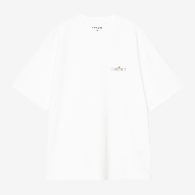 Carhartt WIP Heren WIP Label T-shirt | Wit