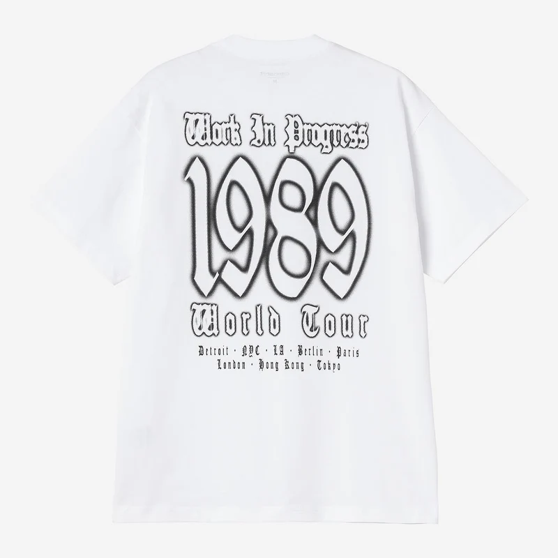 Carhartt WIP Heren World Tour T-shirt | Wit