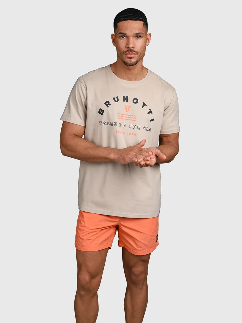 Leeway Men T-shirt | Feather Grey