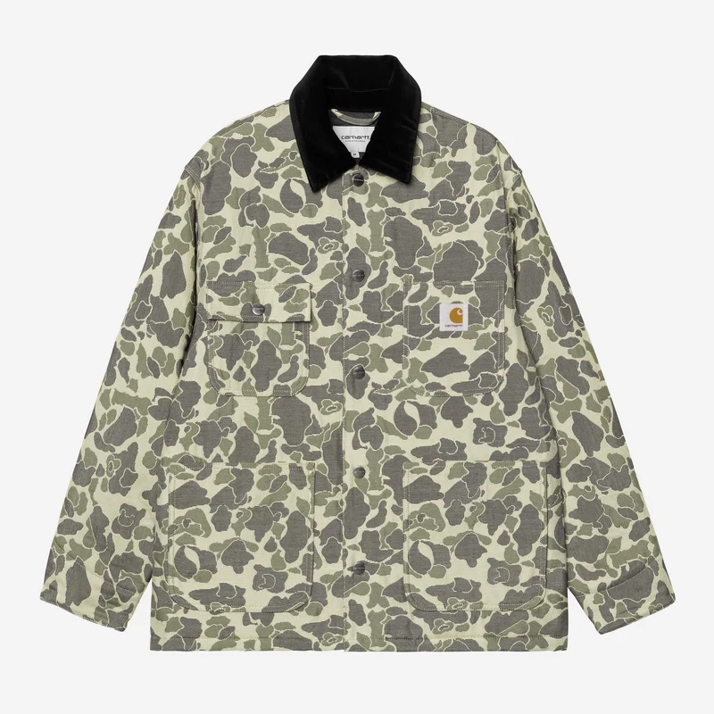 Carhartt WIP Heren Tapestry Chore Coat Jas | Camo Duck Green