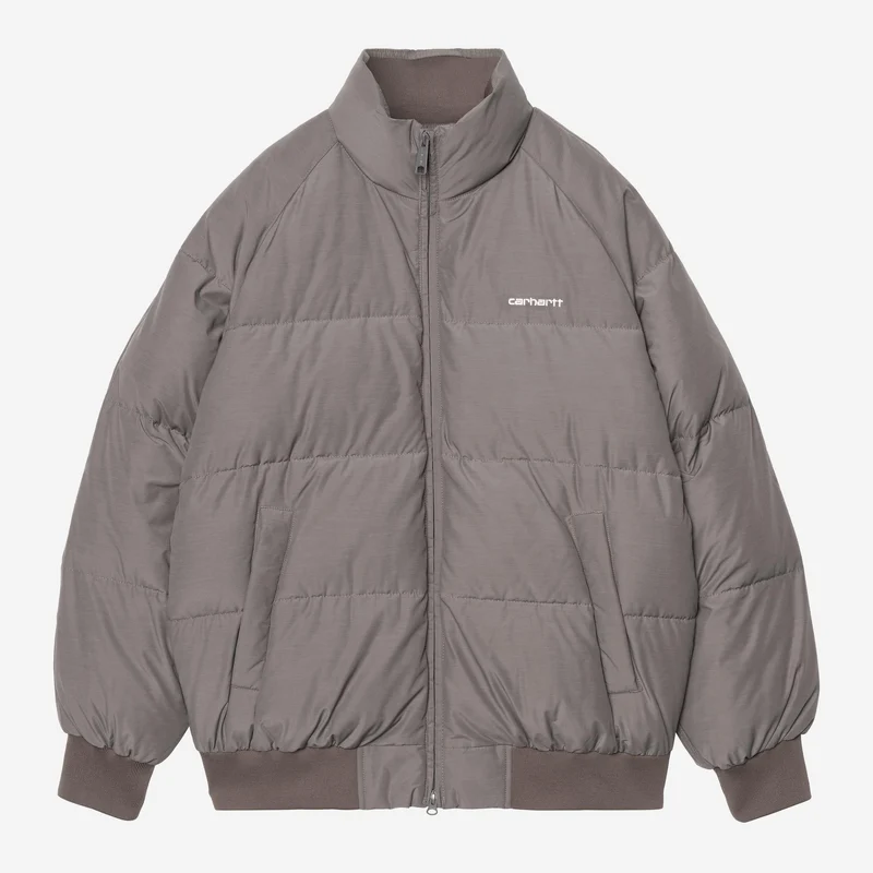 Carhartt WIP Heren Nebraska jack | Porphyry / Wit