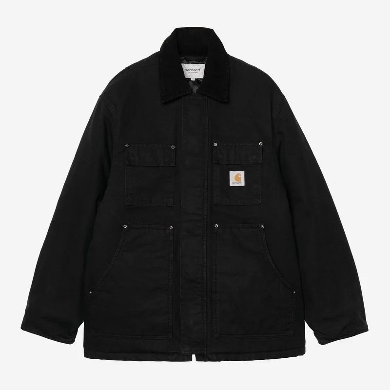 Carhartt WIP Heren Ambel Coat Jacket | Zwart